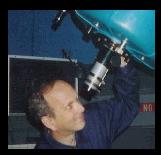 Lloyd at the telescope